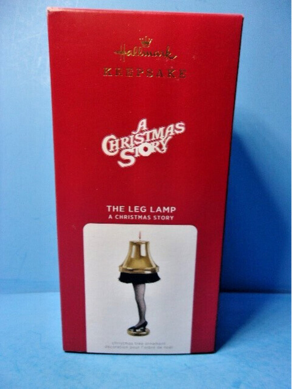 Hallmark Keepsake Ornament 2021 A Christmas Story the LEG LAMP Porcelain New